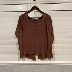 Edge Taupe Knit Sweater